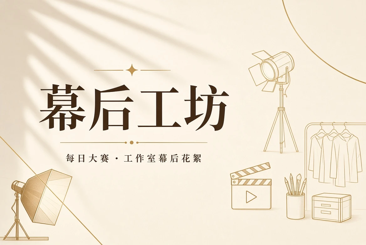 幕后工坊相关赛事视觉